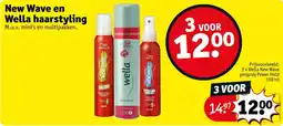 Kruidvat New Wave en Wella haarstyling aanbieding