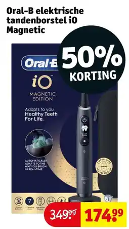 Kruidvat Oral-B elektrische tandenborstel iO Magnetic aanbieding