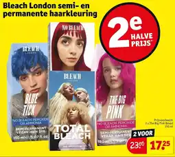 Kruidvat Bleach London semi- en permanente haarkleuring aanbieding