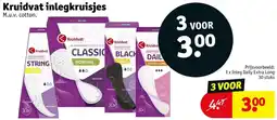 Kruidvat Kruidvat inlegkruisjes aanbieding