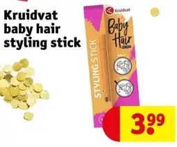 Kruidvat Kruidvat baby hair styling stick aanbieding