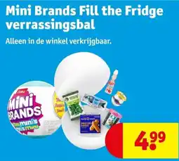Kruidvat Mini Brands verrassingsbal aanbieding