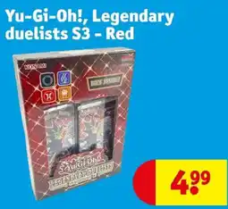 Kruidvat Yu-Gi-Oh! legendary duelists s3 - red aanbieding