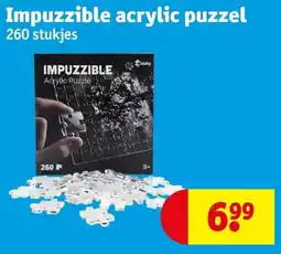Kruidvat Impuzzible acrylic puzzel aanbieding
