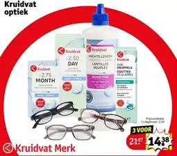 Kruidvat daglenzen -2.50 aanbieding