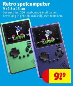 Kruidvat Retro spelcomputer aanbieding