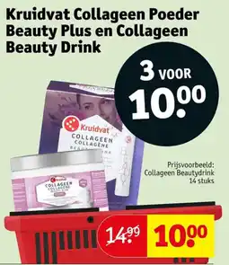 Kruidvat Kruidvat Collageen Poeder Beauty Plus en Collageen Beauty Drink aanbieding