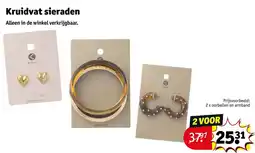 Kruidvat Kruidvat sieraden aanbieding