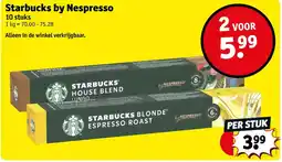Kruidvat starbucks by nespresso aanbieding