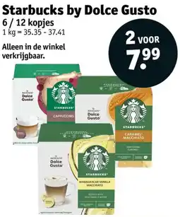 Kruidvat Starbucks by Dolce Gusto aanbieding