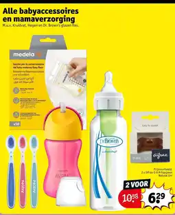 Kruidvat 2 x Difrax 0-6 M fopspeen aanbieding