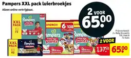 Kruidvat Pampers luierbroekjes aanbieding
