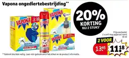 Kruidvat Vapona ongediertebestrijding aanbieding