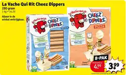 Kruidvat La Vache Qui Rit Cheez Dippers aanbieding
