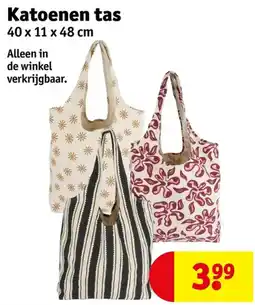 Kruidvat Katoenen tas aanbieding