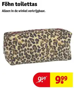 Kruidvat Föhn toilettas aanbieding
