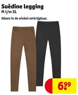 Kruidvat Suèdine legging aanbieding