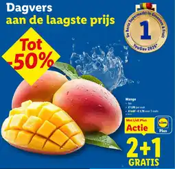 Lidl Mango aanbieding