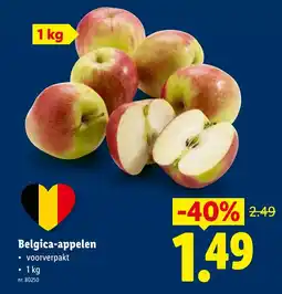 Lidl Belgica-Appelen aanbieding