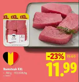 Lidl Rumsteak XXL aanbieding