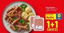 Lidl Varkenschipolata aanbieding
