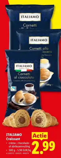 Lidl Italiamo Croissant aanbieding