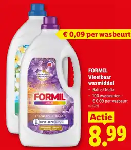 Lidl Formil Vloeibaar Wasmiddel aanbieding