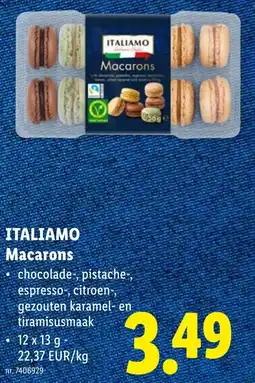Lidl Italiamo Macarons aanbieding