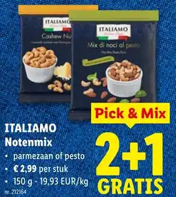 Lidl Italiamo Notenmix aanbieding