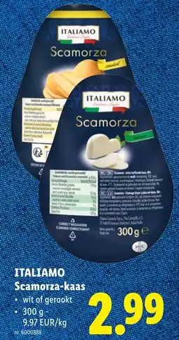 Lidl Italiamo Scamorza-Kaas aanbieding