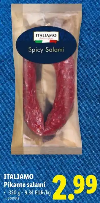Italiamo Pikante Salami