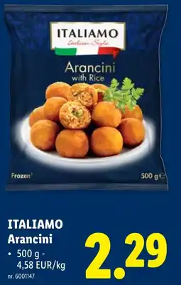 Lidl Italiamo Arancini aanbieding