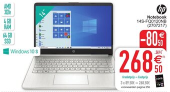Cora HP Notebook aanbieding