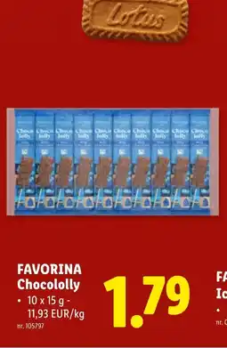 Lidl FAVORINA Chocololly aanbieding