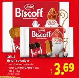 Lidl Lotus biscoff speculoos aanbieding
