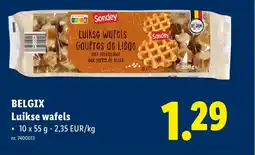 Lidl Belgix luikse wafels aanbieding