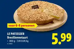 Lidl Le patissier bresiliennetaart aanbieding