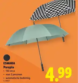 Lidl Esmara paraplu aanbieding