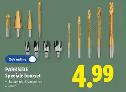 Lidl Parkside speciale boorset aanbieding