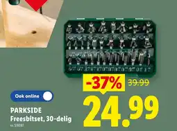 Lidl Parkside freesbitset aanbieding