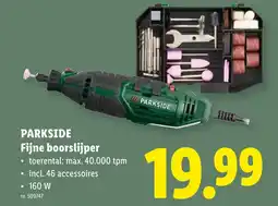 Lidl Parkside fijne boorslijper aanbieding