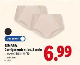 Lidl Esmara corrigerende slips aanbieding