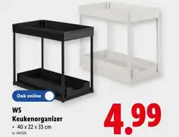 Lidl W5 Keukenorganizer aanbieding