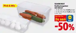 Lidl Silvercrest koelkastorganizer met deksel aanbieding