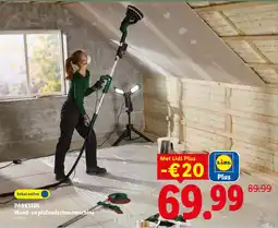 Lidl Parkside wand en plafondschuurmachine aanbieding