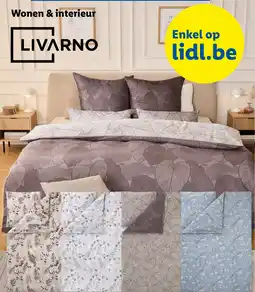 Lidl Livarno microvezel-satijnen dekbedovertrek aanbieding