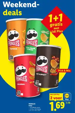 Lidl Pringles chips aanbieding