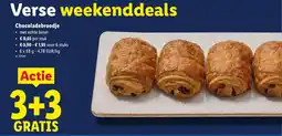 Lidl Chocoladebroodje aanbieding