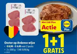 Lidl Oester op Ardense wijze aanbieding