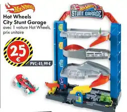 TEDi Hot Wheels City Stunt Garage aanbieding